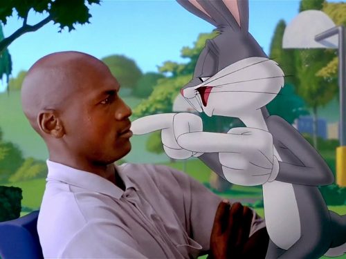 escena de Space Jam: El juego del siglo